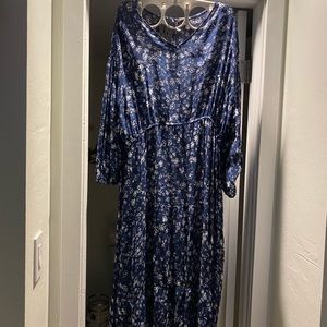 Like New: Free People Wallflower Maxi Print Dress XS
